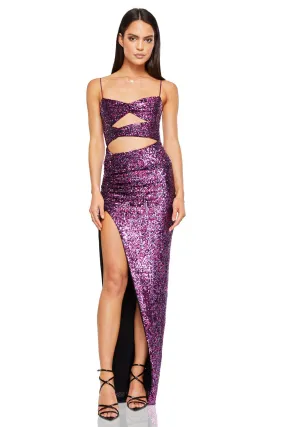 Nookie Sublime Cutout Maxi - Purple