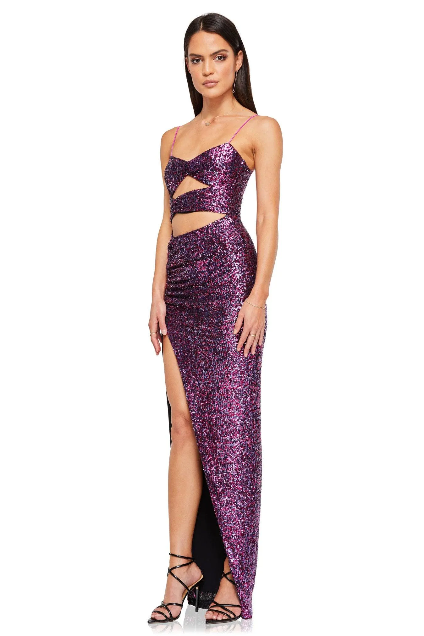 Nookie Sublime Cutout Maxi - Purple