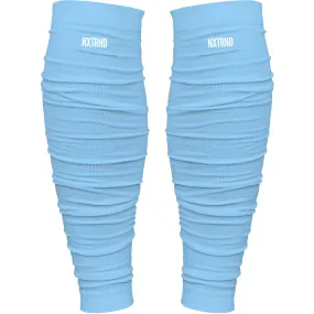 NXTRND Scrunch Football Leg Sleeves Columbia Blue