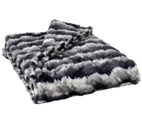 Ocean Mist Luxury Faux Fur Throw