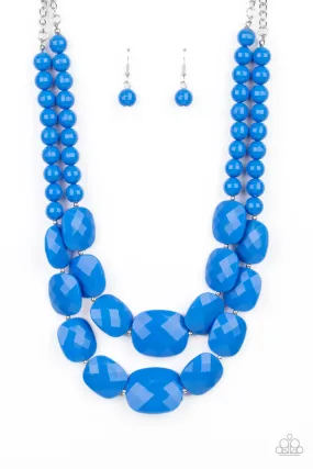 Paparazzi Resort Ready - Blue Necklace