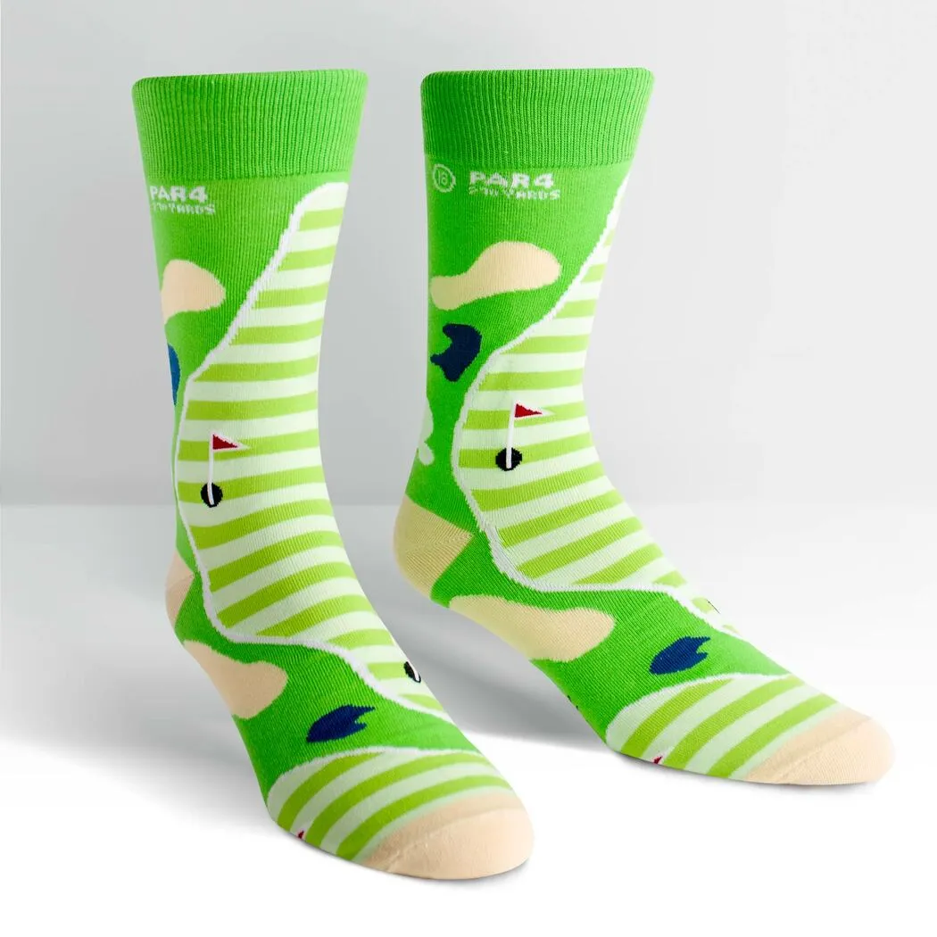 Par 4 Men's Crew Socks