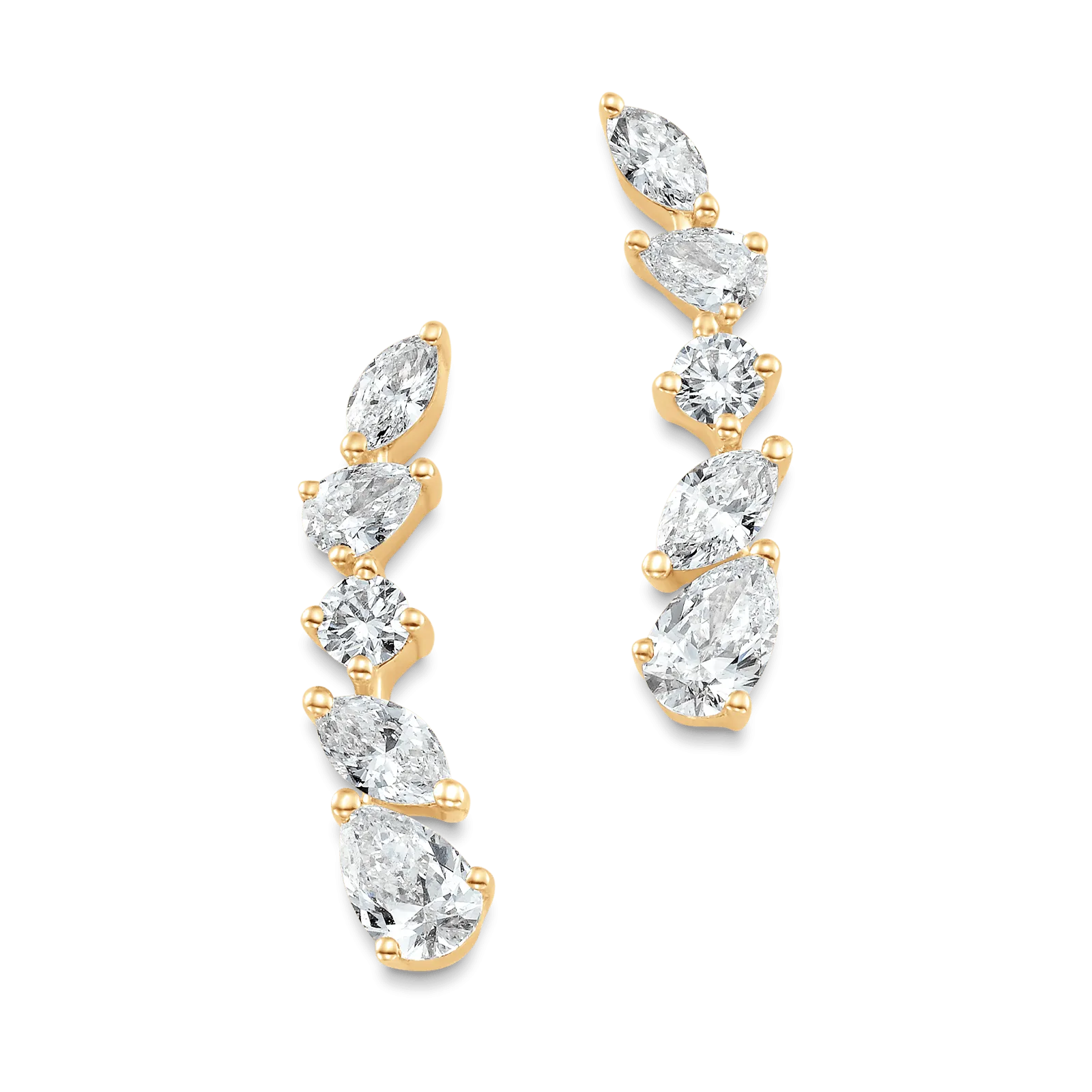 Purity Diamond Ear Crawlers