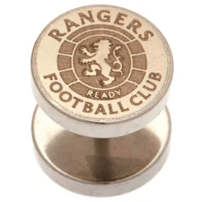 Rangers FC Ready Crest Stainless Steel Stud Earring