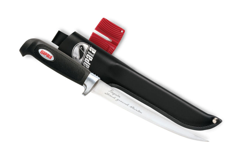 Rapala 6 Soft Grip Fillet Knife With Sheath