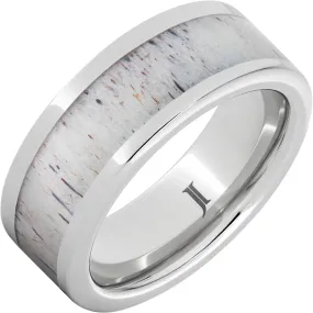 Serinium Ring with Antler Inlay