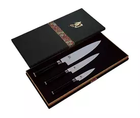 Shun Classic 3pc Knife Set DMS300