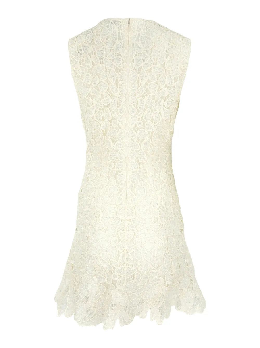 Simkhai Drake Sleeveless Mini Dress in Ivory