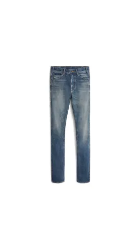 Skinny Jeans In Trail Wash Denim - Trail Wash