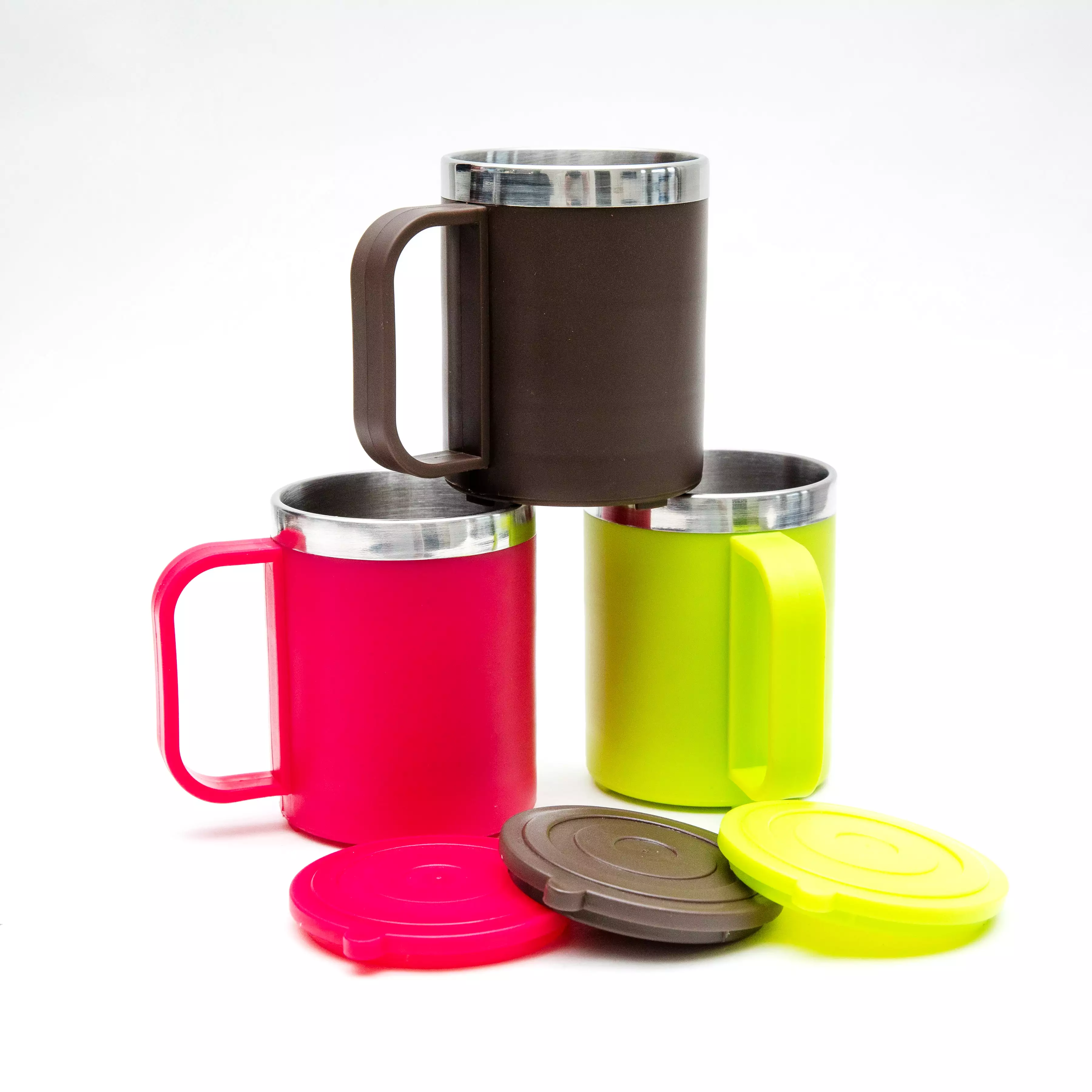 Stainless Steel Mug with Lid