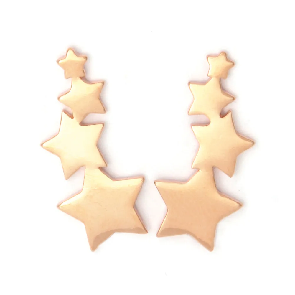 Star Constellation Ear Climber Earrings