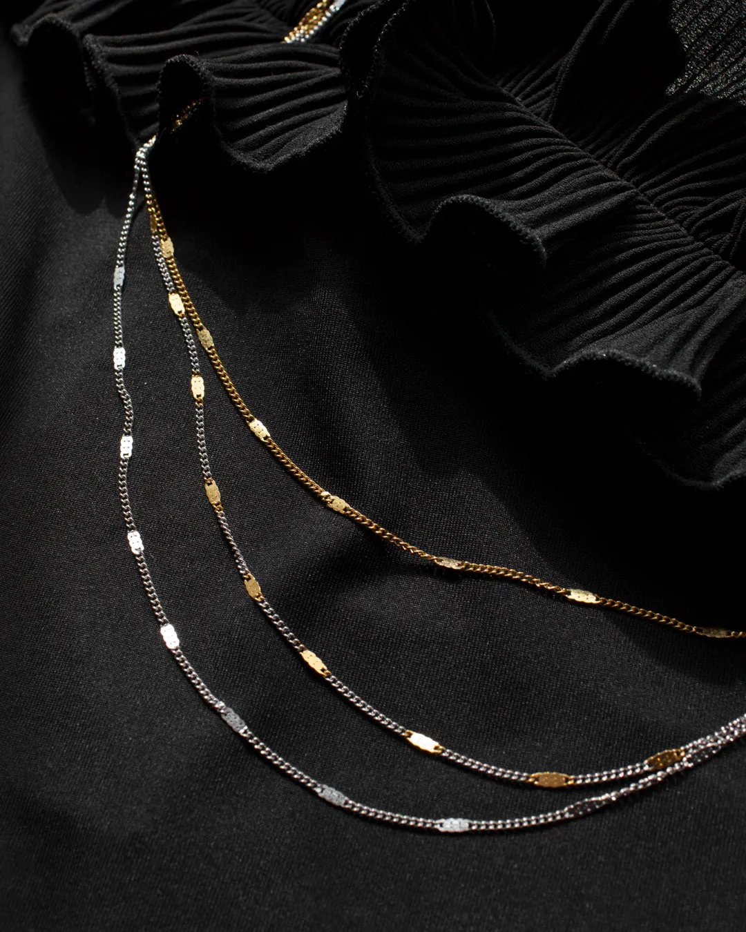 Step Two-Tone Necklace