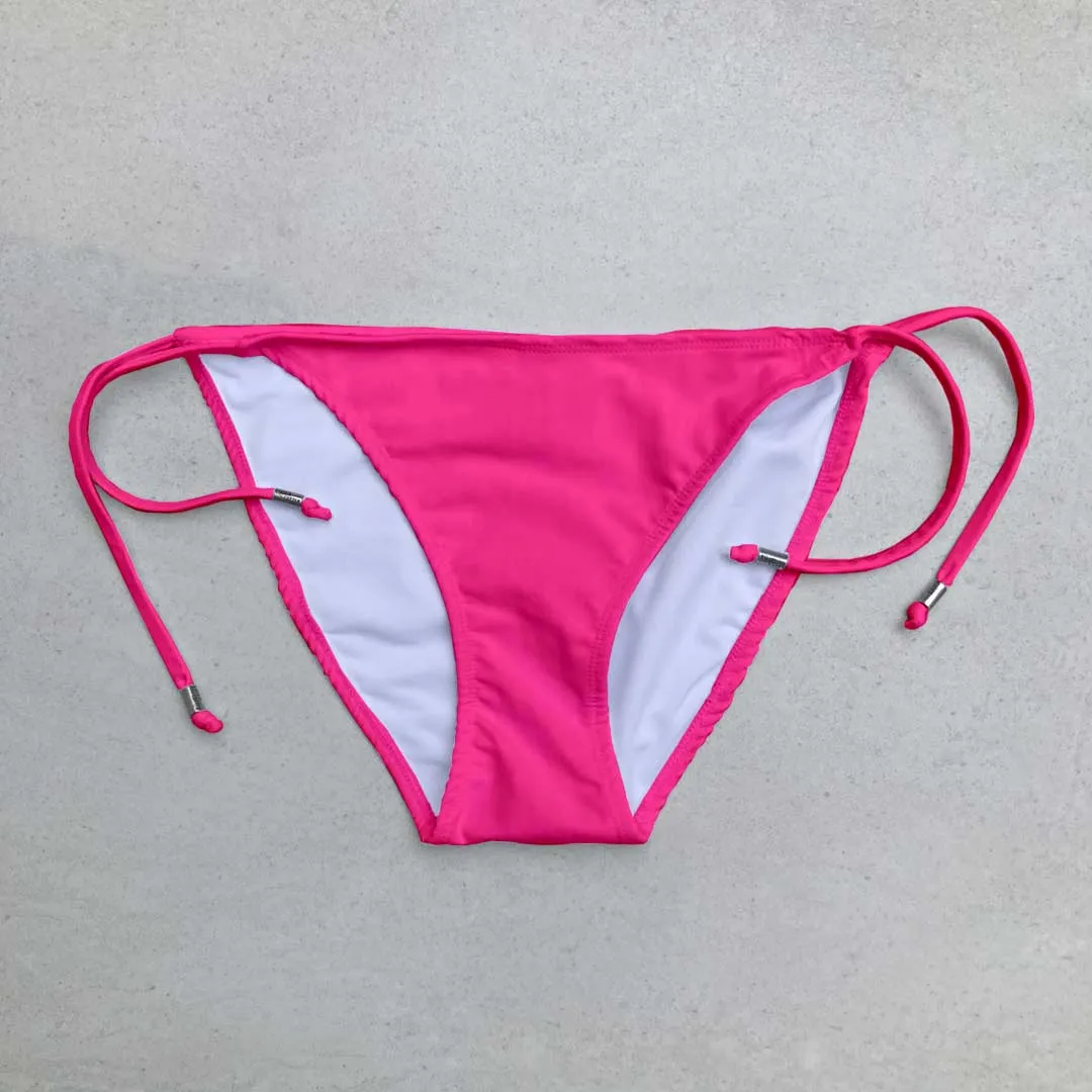 String Bikini Bottom - LUMO CHERRY