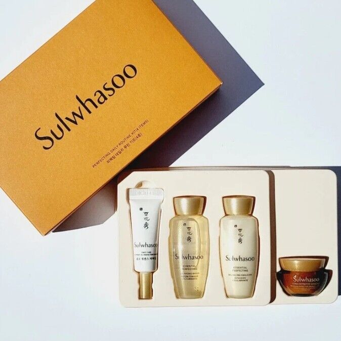 Sulwhasoo Perfecting Daily Routine Kits 4 items Korean Beauty Skincare Cosmetics