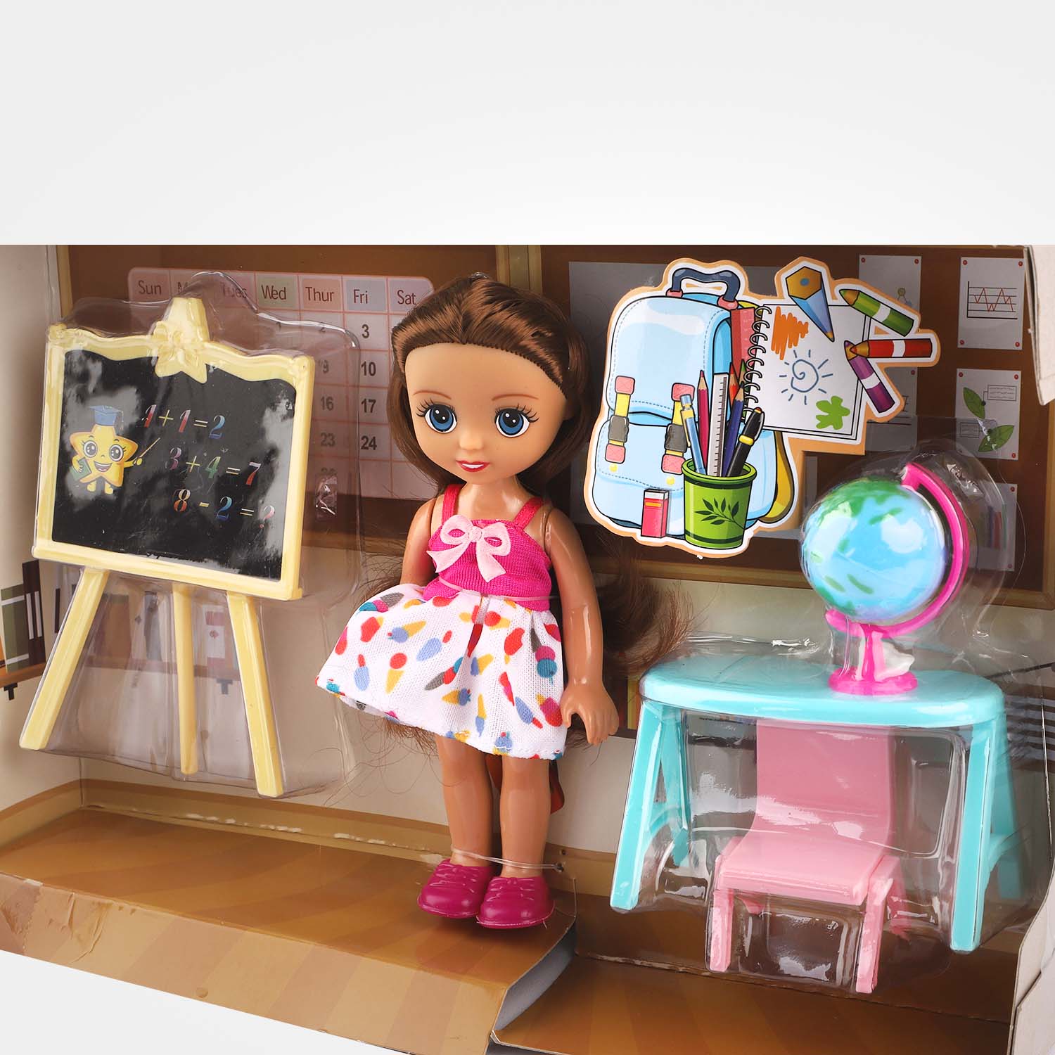 Teacher Doll Class Room Play Set