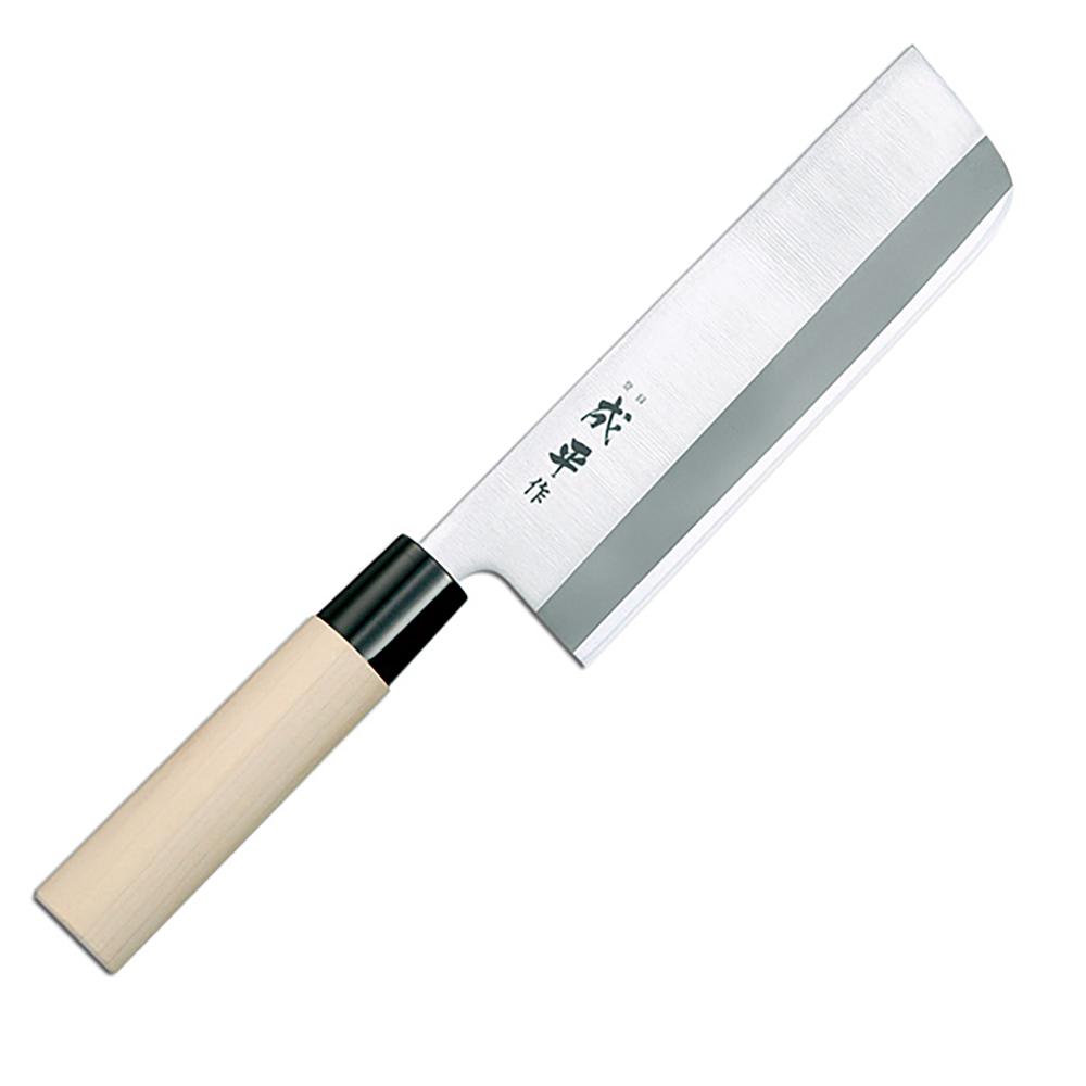 Tojiro Traditional Series Nakiri Chopper, Double Edge, 16cm