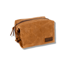 WAXED CANVAS DOPP KIT