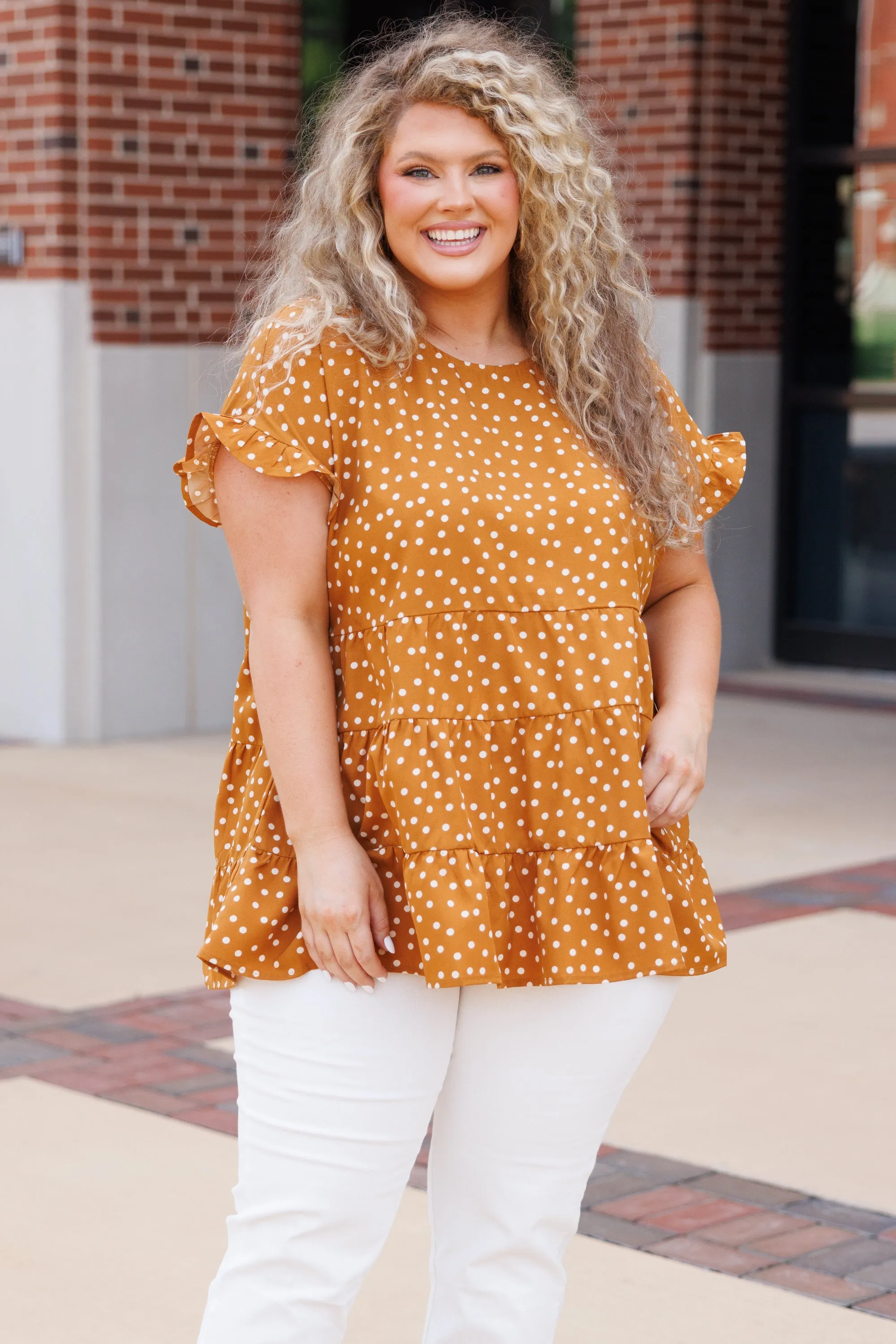 Weekend Ready Top, Marigold