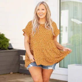 Weekend Ready Top, Marigold