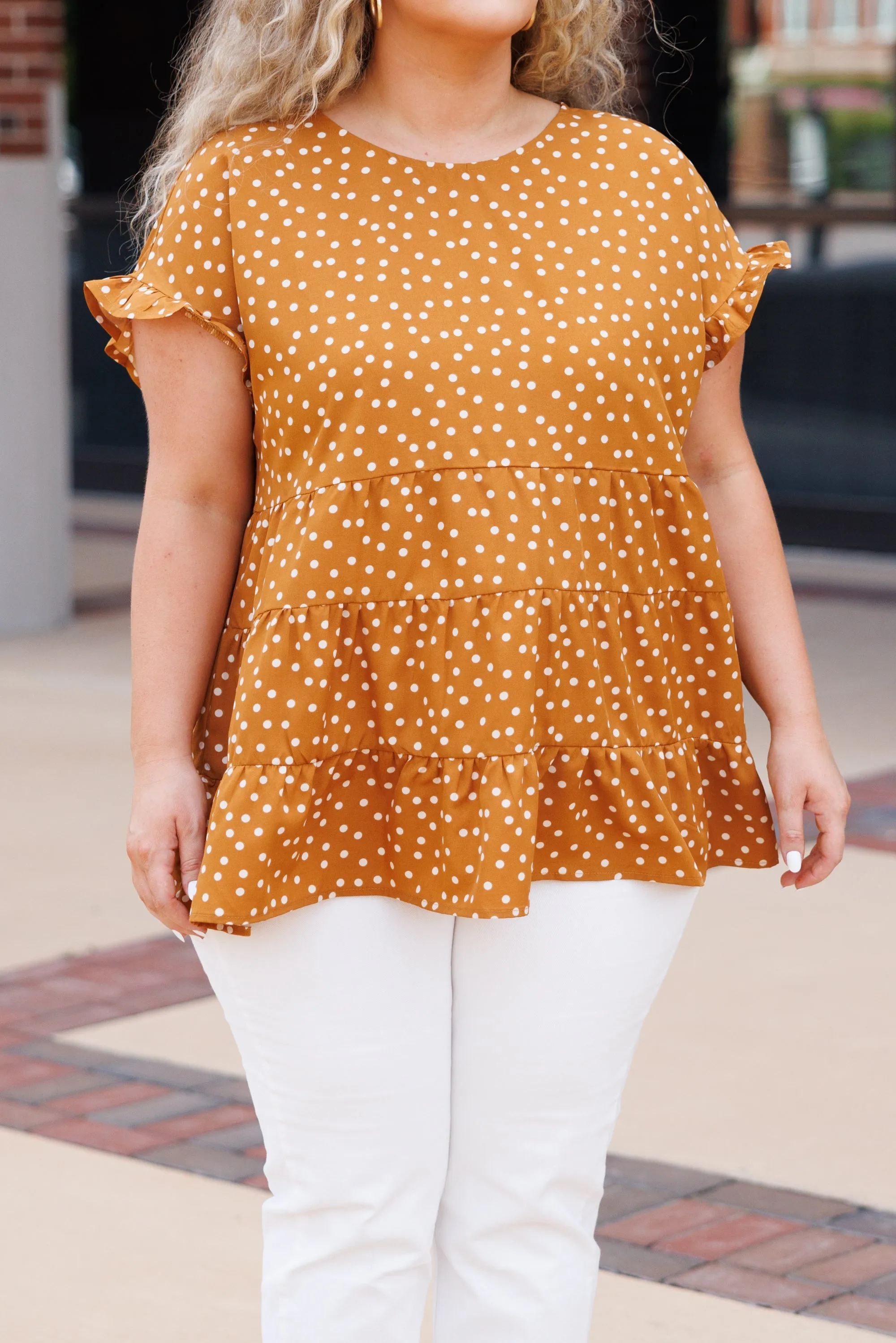 Weekend Ready Top, Marigold