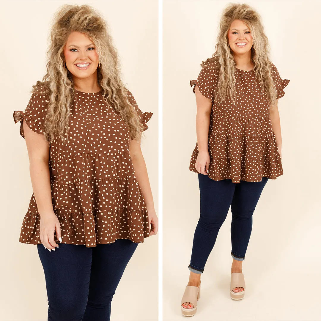 Weekend Ready Top, Mocha