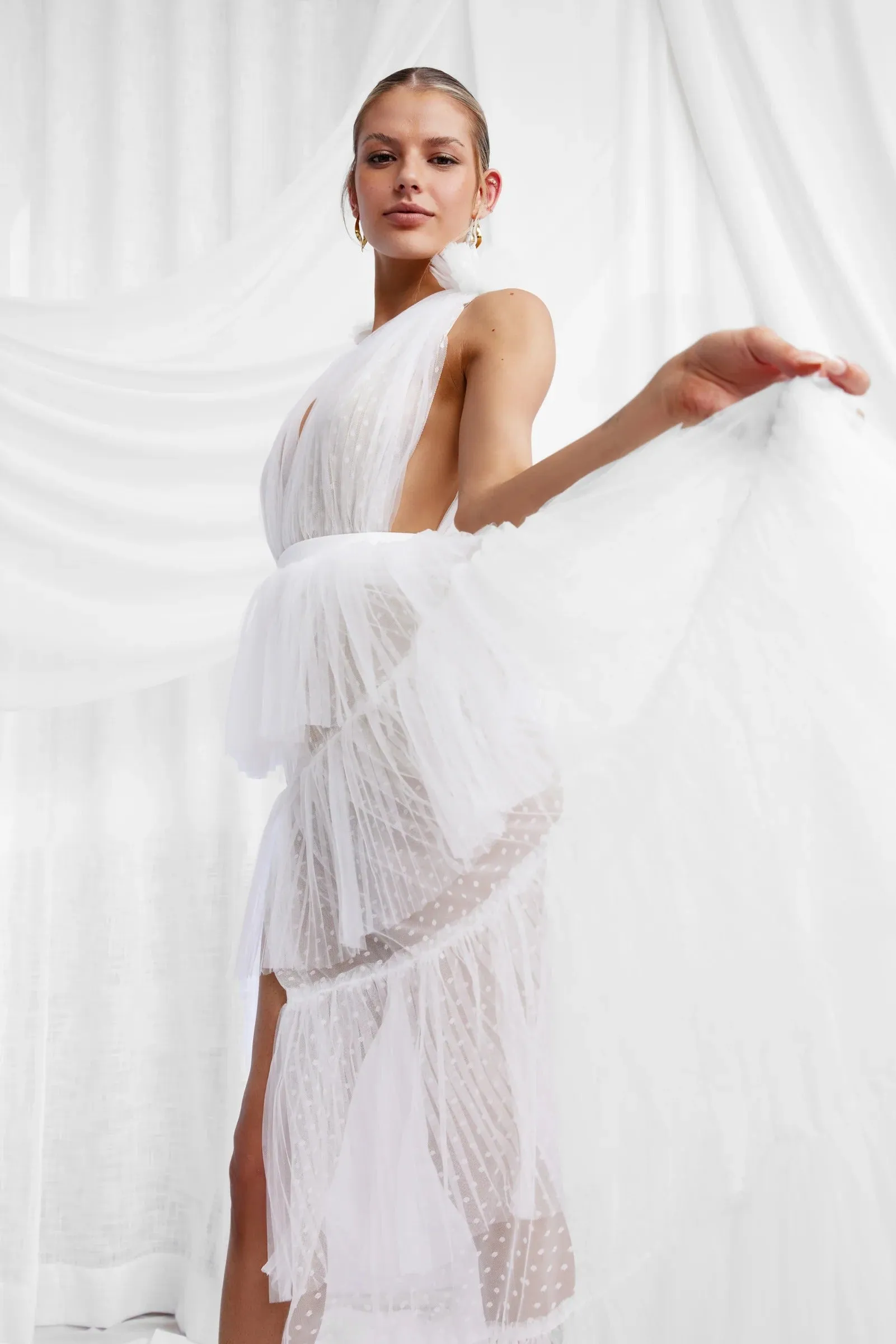 Zendaya Dress - White